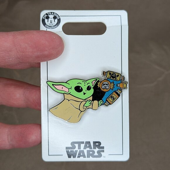 Disney Accessories - Disney Pins Star Wars Grogu Halloween Candy Pin, NWT!